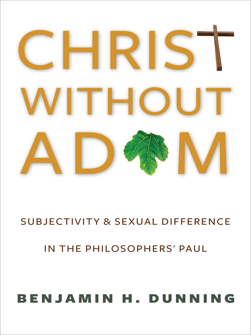 Title details for Christ Without Adam by Benjamin H. Dunning - Available